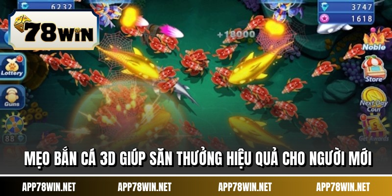 Mẹo Bắn Cá 3D Giúp Săn Thưởng Hiệu Quả Cho Người Mới