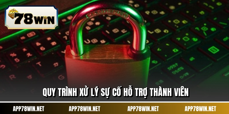 Quy trình xử lý sự cố hỗ trợ thành viên